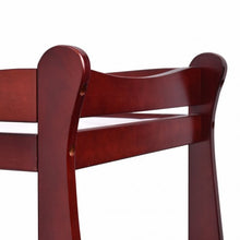 Load image into Gallery viewer, Sleigh Style Baby Changing Table Nursery Diaper Station-Cherry