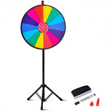 Load image into Gallery viewer, 24" Editable Dry Erase Extension Base Fortune Spinning Game