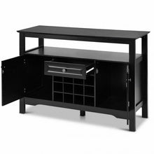 Load image into Gallery viewer, Elegant Classical Multifunctional Wooden Wine Cabinet Table