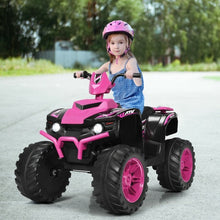 Load image into Gallery viewer, 12V Kids 4-Wheeler ATV Quad Ride On Car -Pink