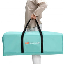 Load image into Gallery viewer, Portable Folding Camping Canopy Chairs w/ Cup Holder-Turquoise