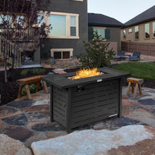 Load image into Gallery viewer, 42" 60 000 Btu Rectangular Propane Gas Fire with Cover