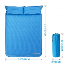 Load image into Gallery viewer, Self-Inflating Camping Outdoor Sleeping Mat with Pillows Bag