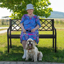 Load image into Gallery viewer, 50" Patio Garden Bench Loveseats