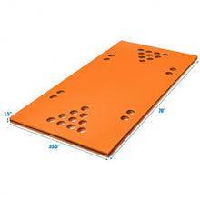 Load image into Gallery viewer, 5.5' x 35.5" 3-Layer Multi-Purpose Floating Beer Pong Table-Orange