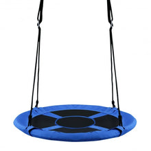 Load image into Gallery viewer, 40" Flying Saucer Tree Swing Indoor Outdoor Play Set-Blue