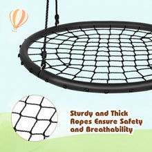 Load image into Gallery viewer, 40'' Spider Web Tree Swing Set-Black