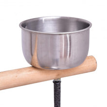 Load image into Gallery viewer, 51" Bird Parrot Play Stand Perch with Pan Feeding Cups