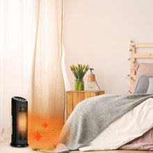 Load image into Gallery viewer, 1500 W LED Portable Oscillating PTC Ceramic Space Heater