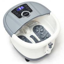 Load image into Gallery viewer, Portable Electric Foot Spa Bath Shiatsu Roller Motorized Massager-Gray