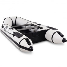 Load image into Gallery viewer, Goplus 4-Person 10 ft Inflatable Dinghy Boat for Rafting Water Sports-Gray