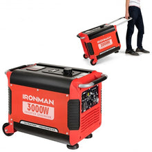Load image into Gallery viewer, 3000 W Portable Single Cylinder Inverter Gasoline Generator