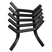 Load image into Gallery viewer, 21" Iron Fireplace Log Grate Firewood Burning Rack
