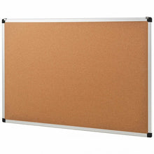 Load image into Gallery viewer, 24" x 36" Aluminum Framed Cork Board Bulletin Board with 12 Pins-1 Pack