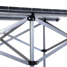 Load image into Gallery viewer, Aluminum Roll Up Folding Camping Rectangle Picnic Table