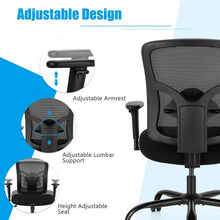 Load image into Gallery viewer, 400LBS Mesh Big and Tall Office Chair Swivel Task Chair