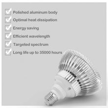Load image into Gallery viewer, 12 LED Hydroponic Plant Garden Red Blue Light Lamp Bulb