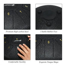 Load image into Gallery viewer, 10" High Carbon 11 Notes Steel Tongue Drum with Drum Hammer