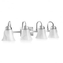 Load image into Gallery viewer, Bath Light 4-Light LED Brushed Nickel Vanity