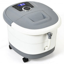 Load image into Gallery viewer, Portable Electric Foot Spa Bath Shiatsu Roller Motorized Massager-Gray