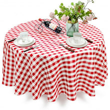 Load image into Gallery viewer, 2 Pcs Stain Resistant and Wrinkle Resistant Table Cloth-Red