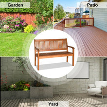 Load image into Gallery viewer, Two Person Outdoor Garden Bench