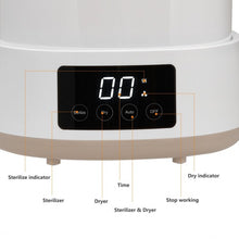 Load image into Gallery viewer, Baby Bottle Electric Steam Sterilizer with LED Display