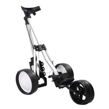 Load image into Gallery viewer, Foldable 3 Wheel Push Pull Golf Cart Trolley