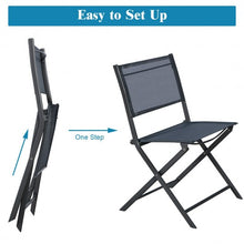 Load image into Gallery viewer, 3 pcs Bistro Outdoor Folding Furniture Set