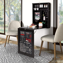 Load image into Gallery viewer, Space Saver Convertible Wall Mounted Desk-Black