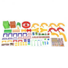 Load image into Gallery viewer, 79 pcs Railway Train Building Blocks with Light & Music