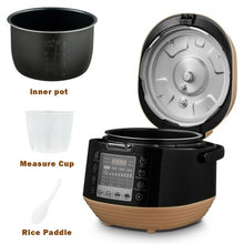 Load image into Gallery viewer, 12-in-1 Multi-use Programmable Electric Pressure Cooker Non-stick Pot-Coffee