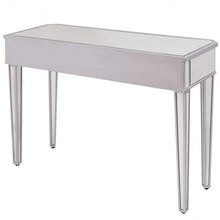 Load image into Gallery viewer, Mirrored Makeup Table Desk Vanity for Women with Drawers