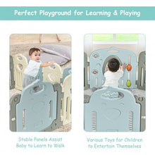 Load image into Gallery viewer, Kids Baby Playpen 14 Panel Activity Center Safety Play Yard