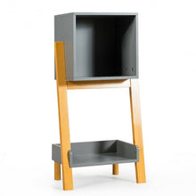 Load image into Gallery viewer, Nightstand End Table Side Table Freestanding Cabinet Utility Bookshelf