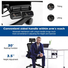 Load image into Gallery viewer, Ergonomic High Back Mesh Adjustable Swivel Office Chair-Black