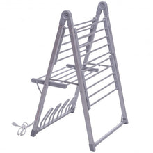 Load image into Gallery viewer, 2-Tier Foldable Multifunctional Aluminum Stand Electric Dryer