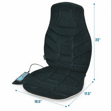 Load image into Gallery viewer, Seat Cushion Massager with Heat and 6 Vibration Motors for Home