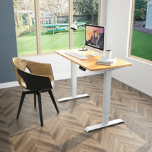 Load image into Gallery viewer, Electric Height Adjustable Standing Desk with Memory Controller-Coffee