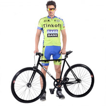 Load image into Gallery viewer, Men Cycling Jersey Short Sleeve Suit Set Bike Bicycle Clothing Breathable Padded-XS