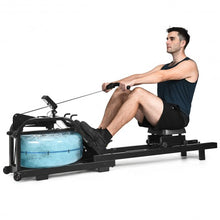 Load image into Gallery viewer, Adjustable Resistance Health Fitness Water Rowing Machine