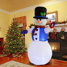 Load image into Gallery viewer, 6 ft Airblown Inflatable Christmas Xmas Snowman Decorarion