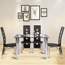 Load image into Gallery viewer, Modern Dining Kitchen Tempered Glass Table