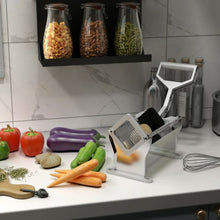 Load image into Gallery viewer, Potato French Fry Fruit Vegetable Slicer with 4 Blades