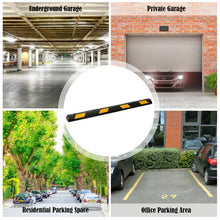 Load image into Gallery viewer, 72" Rubber Car Parking RV Trailer Wheel Tire Garage Driveway