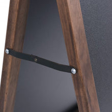 Load image into Gallery viewer, 31.5" Wood A-Frame Sidewalk Signage Chalkboard