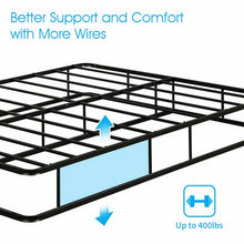 Load image into Gallery viewer, 9 Inch Platform Low Profile Bed Frame Steel Slat Mattress Foundation