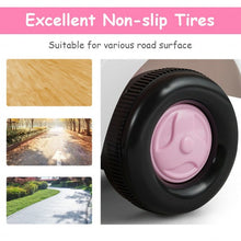 Load image into Gallery viewer, 3-in-1 Baby Walker Sliding Car Pushing Cart Toddler Ride-Pink