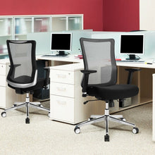 Load image into Gallery viewer, Ergonomic Mesh Office Chair Sliding Seat Height Adjustable with Armrest