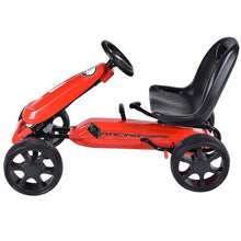 Load image into Gallery viewer, Outdoor Kids 4 Wheel Pedal Powered Riding Kart Car-Red